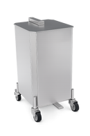 Carro para Detritos em Inox – 80 Litros
